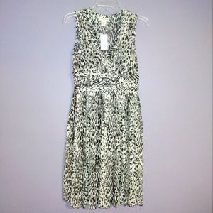 Banana Republic Animal Print Sleeveless Dress NWT